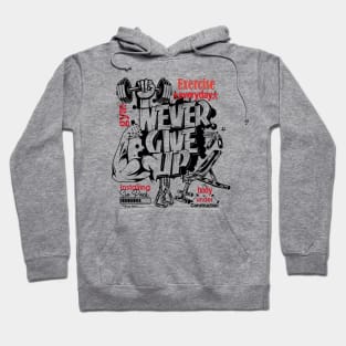 Never Give Up Hoodie